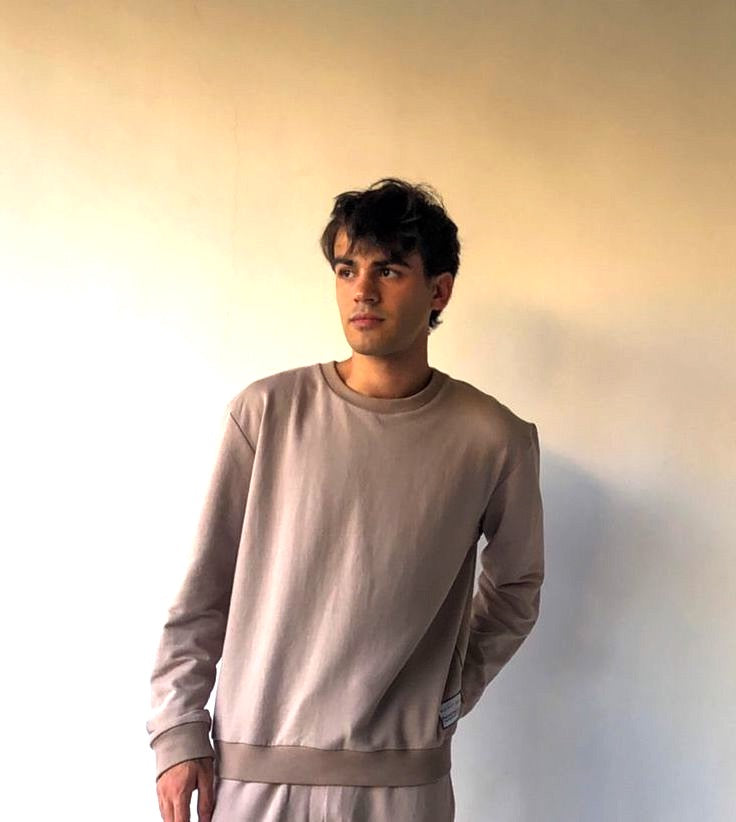 UNISEX ULTRASOFT CREWNECK - BEIGE