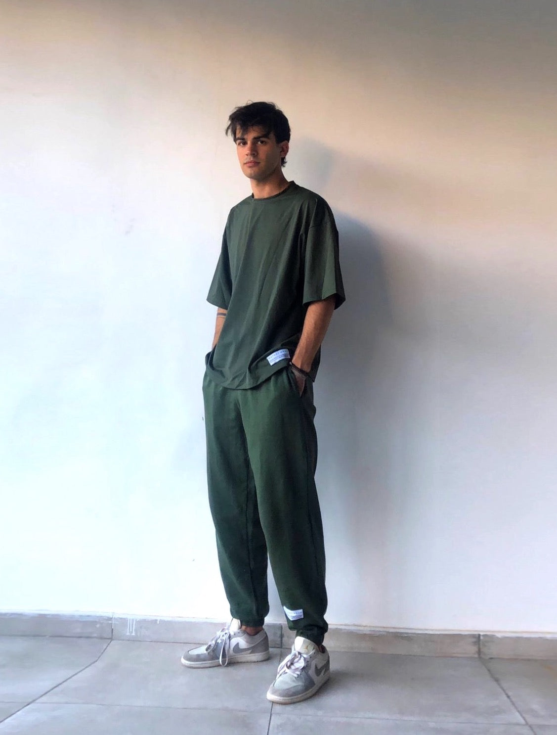 OVERSIZED T - KHAKI