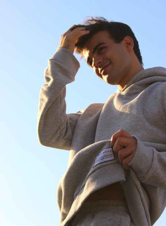 UNISEX ULTRASOFT HOODIE - GREY