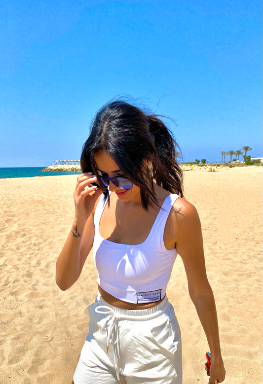 SPORTS BRA - WHITE