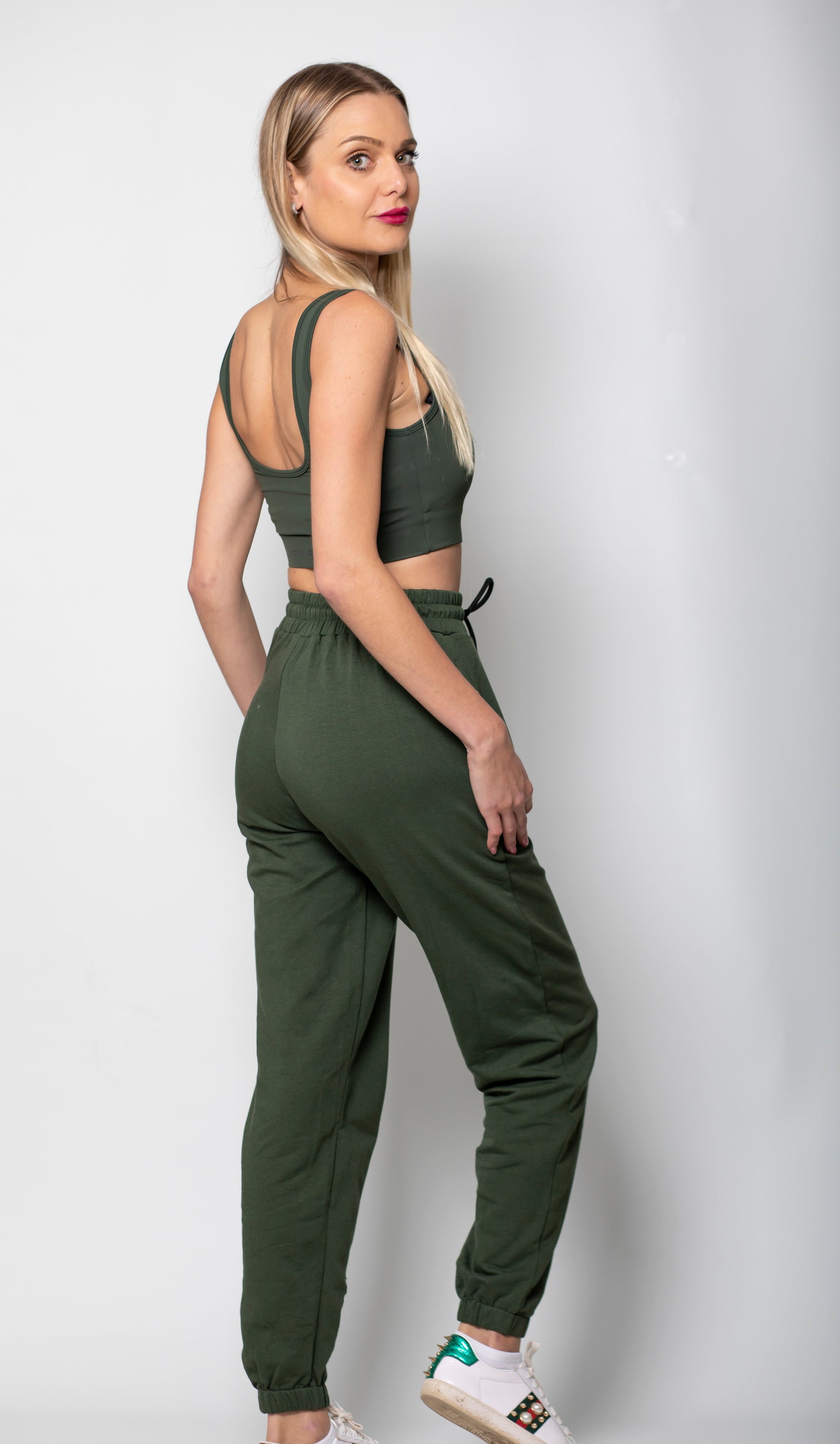 SPORTS BRA - KHAKI