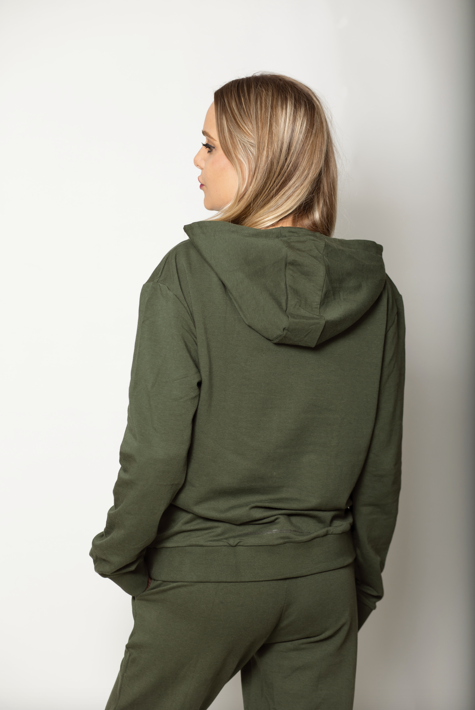 UNISEX ULTRASOFT HOODIE - KHAKI