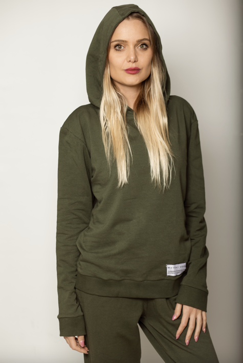 UNISEX ULTRASOFT HOODIE - KHAKI