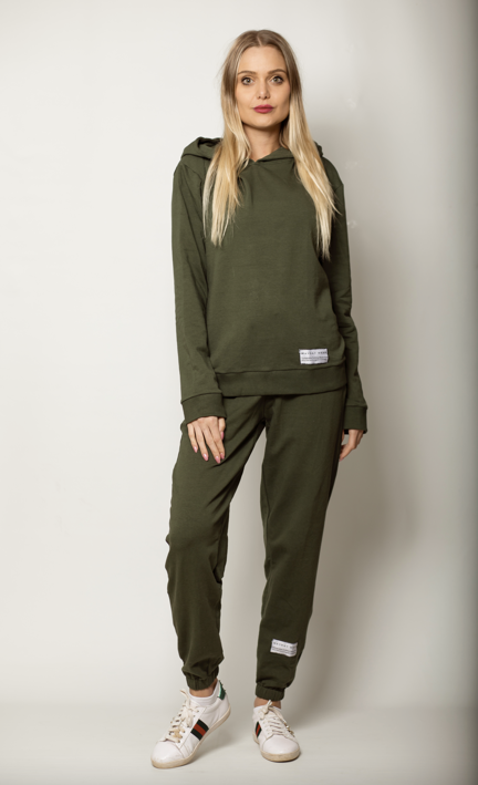 UNISEX ULTRASOFT HOODIE - KHAKI