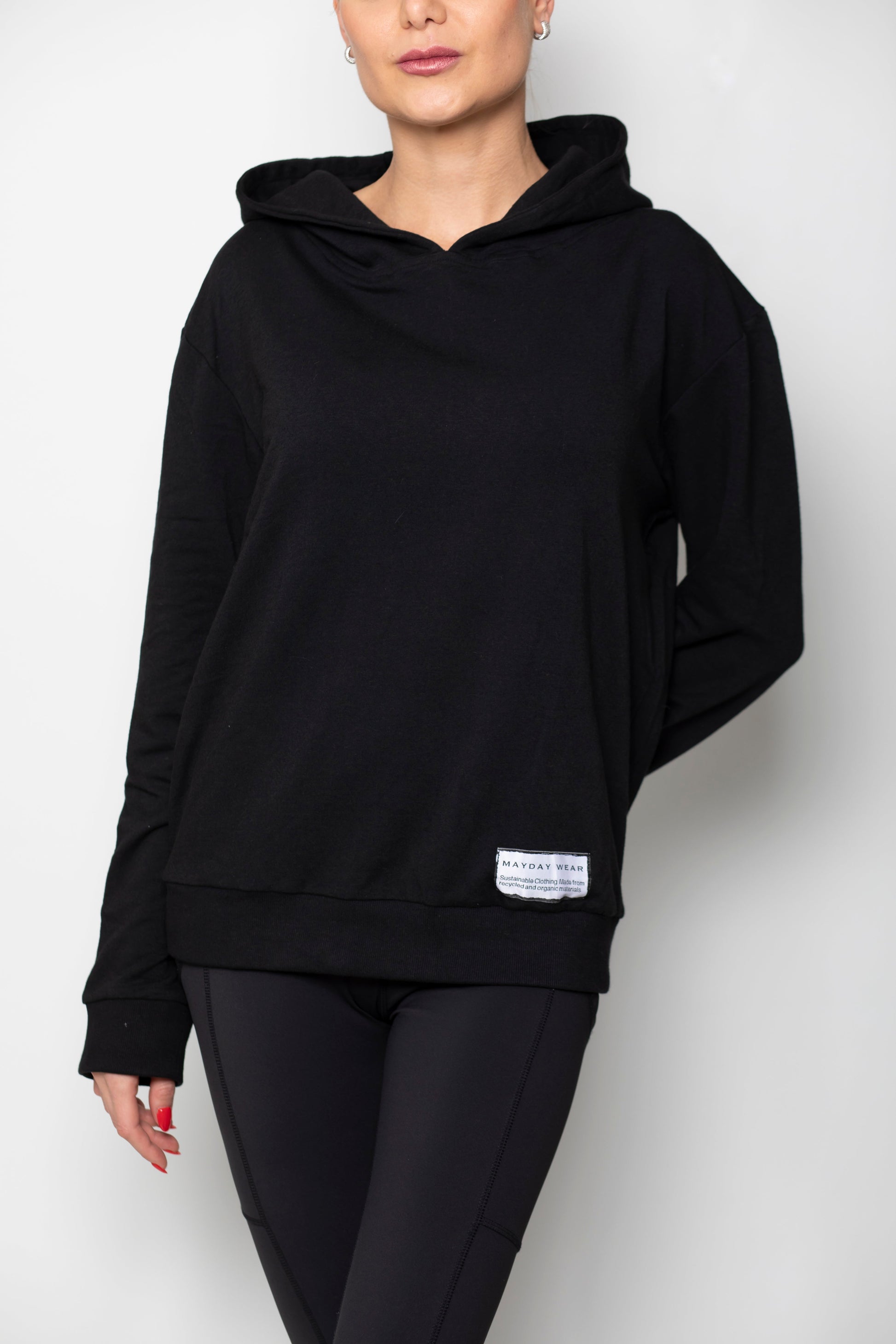 UNISEX ULTRASOFT HOODIE - BLACK