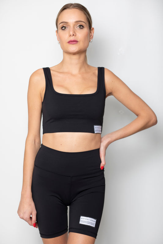 BIKER SHORTS - BLACK