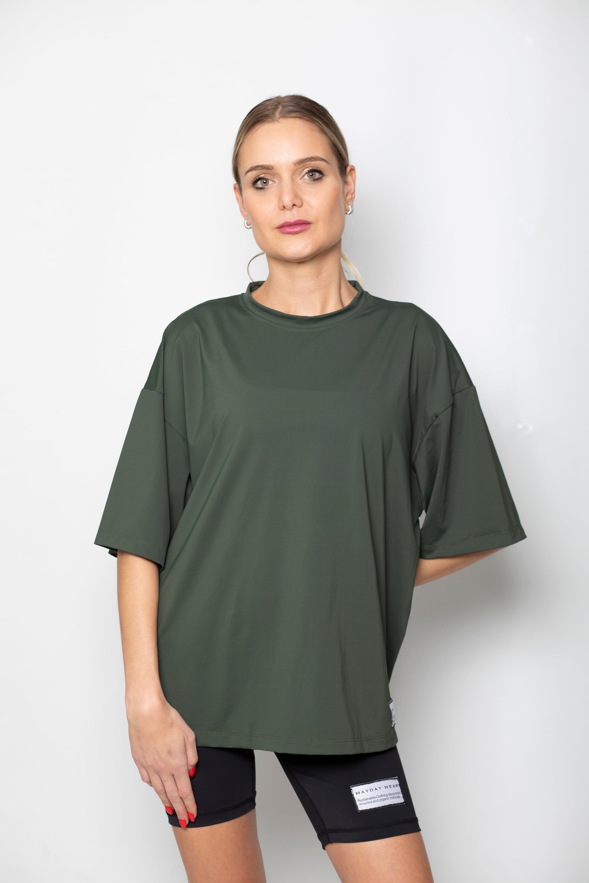 OVERSIZED T - KHAKI