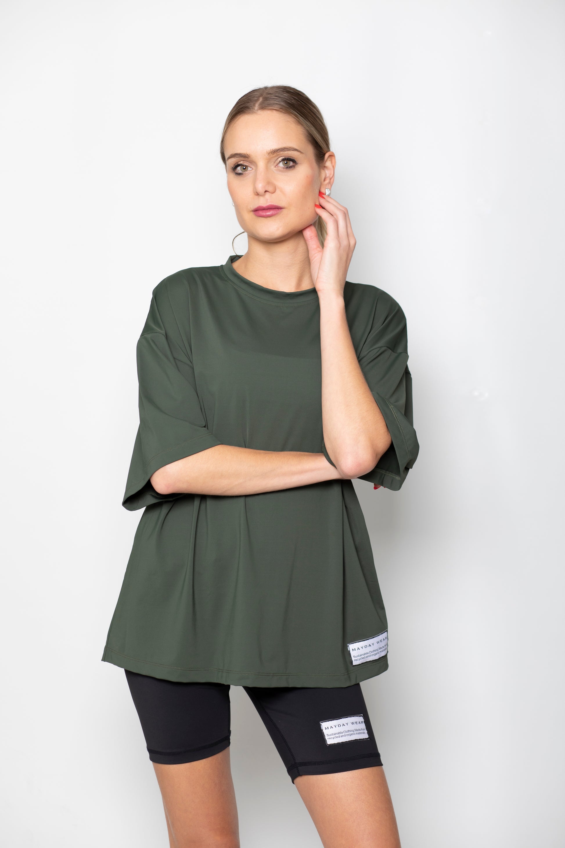 OVERSIZED T - KHAKI
