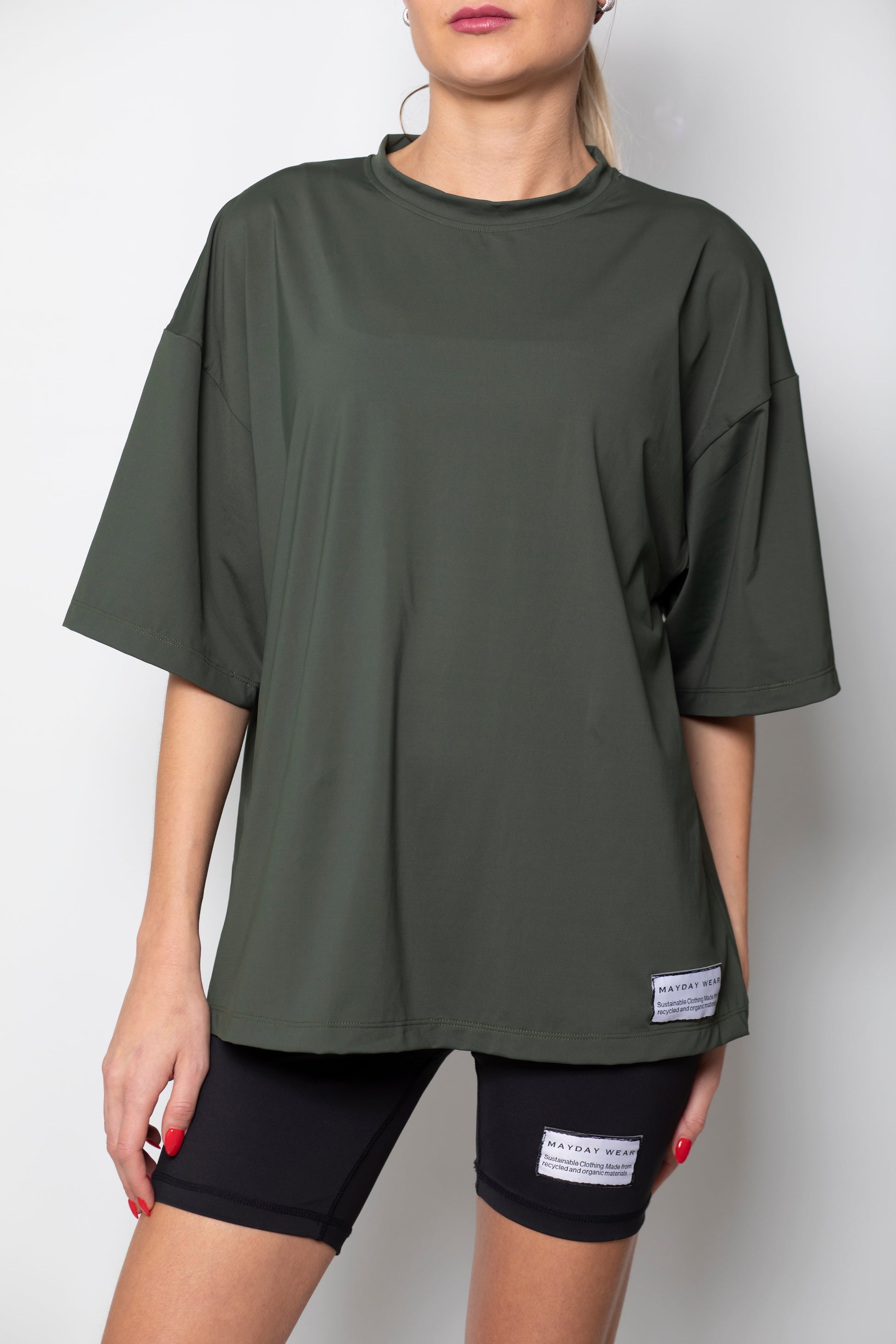 OVERSIZED T - KHAKI