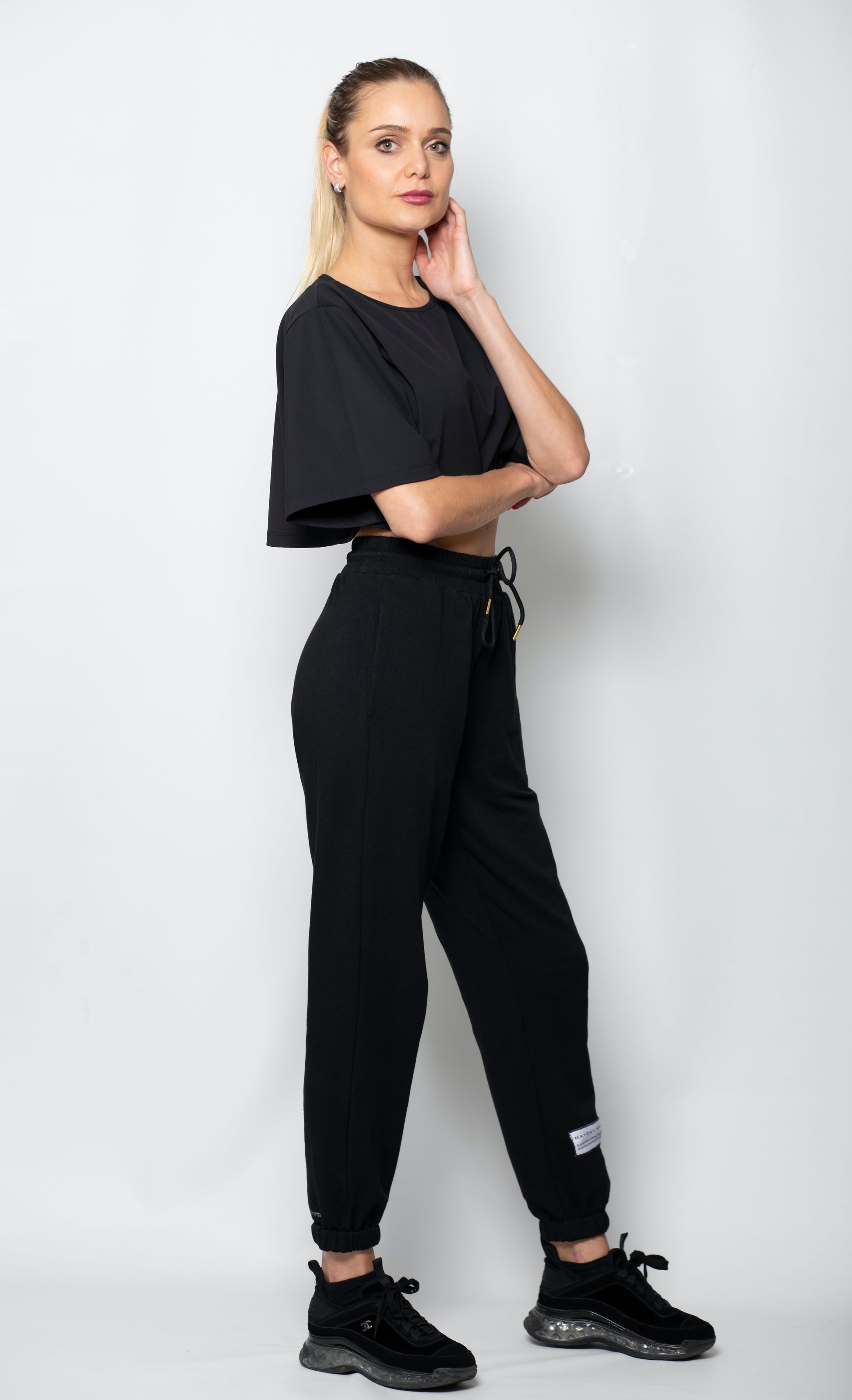 UNISEX ULTRASOFT JOGGERS - BLACK