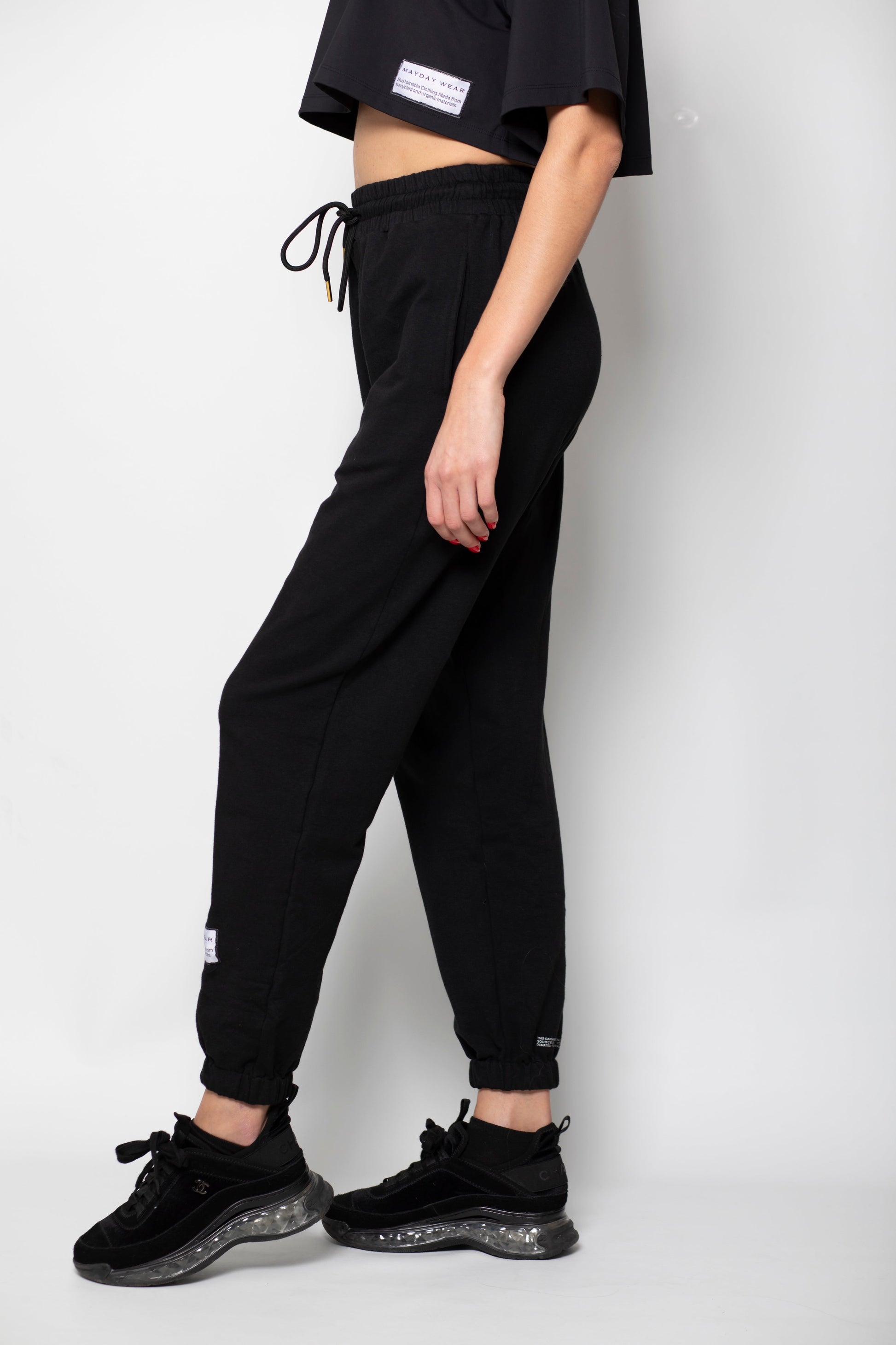 UNISEX ULTRASOFT JOGGERS - BLACK