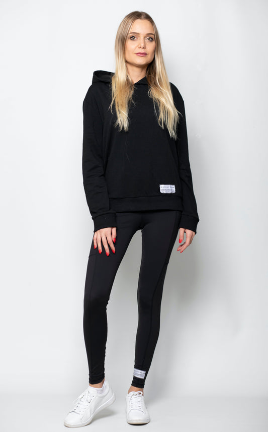 UNISEX ULTRASOFT HOODIE - BLACK